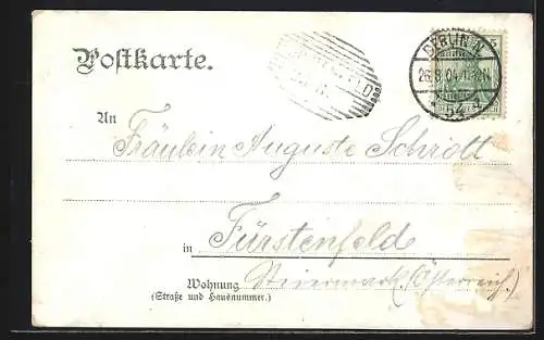 AK Berlin, National-Denkmal Kaiser Wilhelm I.
