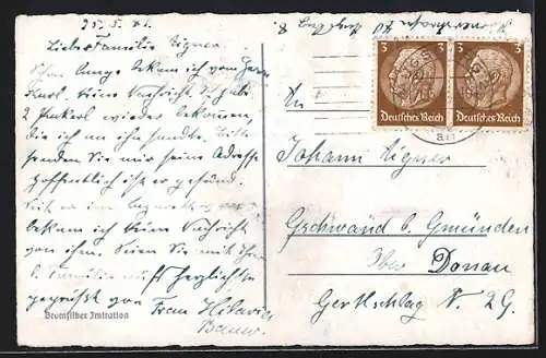 AK Augsburg, Freilichtbühne mit rotem Tor