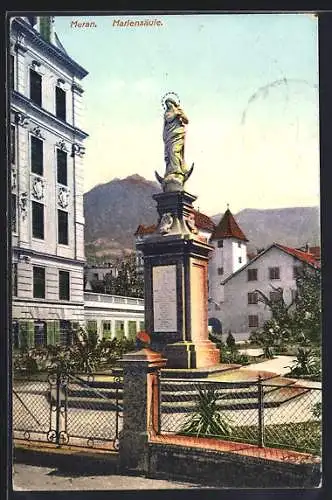 AK Meran, An der Mariensäule