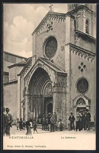 AK Ventimiglia, La Cattedrale