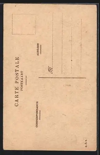 AK Wavre, Pensionnat des Soeurs de la Providence, Facade Sud-ouest