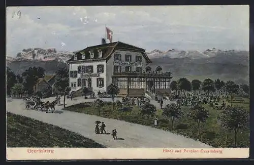 AK Kloten, Geerlisberg, Hôtel und Pension Geerlisburg