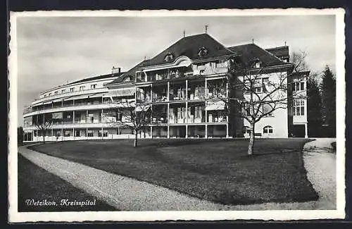 AK Wetzikon, Blick auf das Kreisspital