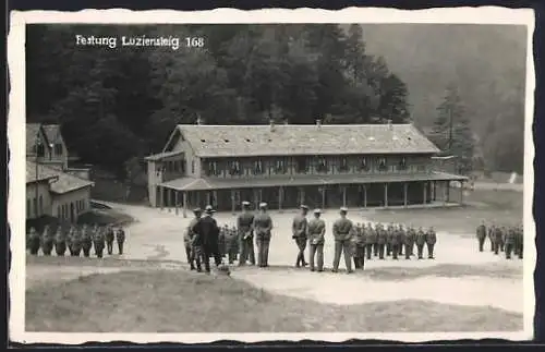 AK Luziensteig, Soldaten an der Festung