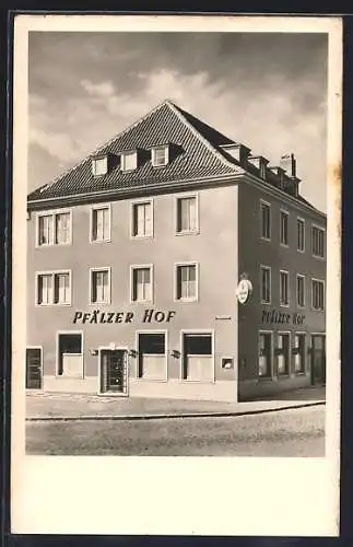 AK Bad Kreuznach, Hotel-Restaurant Pfälzer Hof