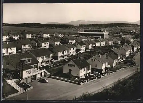 AK Balingen, Gesamtansicht aus der Vogelschau