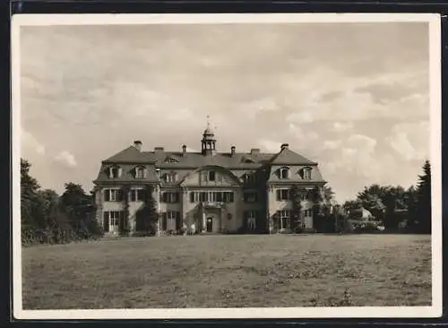 AK Remagen, Hotel Haus Ernich über dem Rhein