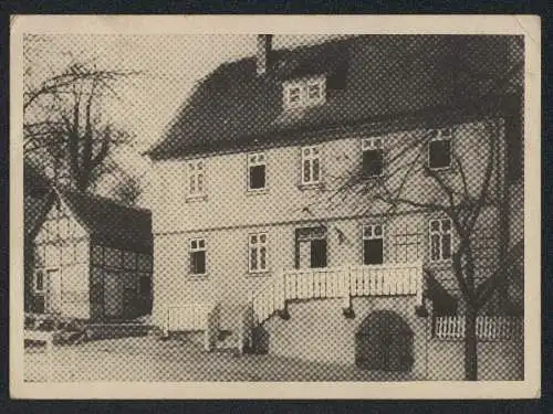 AK Niedernhausen i. Odw., Landheim der Darmstädter Eleonorenschule