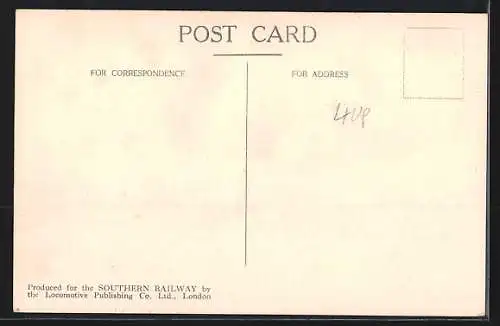 AK englische Eisenbahn No. 781