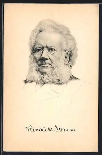 AK Kopf von Henrik Ibsen