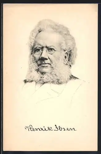 AK Kopf von Henrik Ibsen