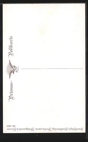 Künstler-AK sign. Vaube: Wir geniessen alles gemeinsam!, kleines Paar