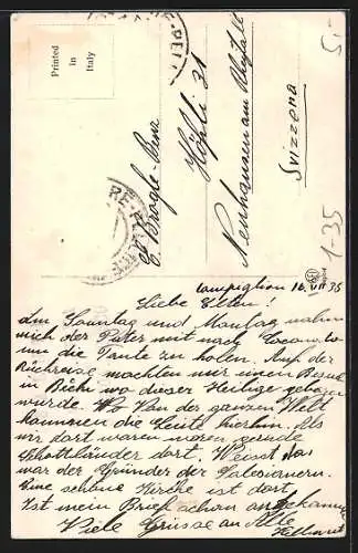 AK Portrait Sanctus Joannes Bosco