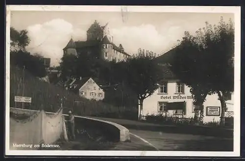 AK Meersburg, Hotel Wilder Mann