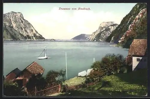 AK Rindbach, Blick auf den Traunsee