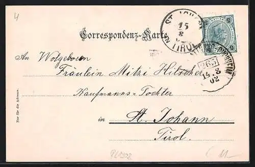 AK Ebensee, Ortsansicht mit Landungsplatz