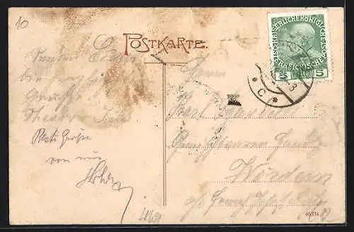 AK Neufelden, Teilansicht mit Kirche