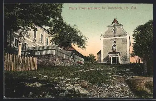 AK Rohrbach, Maria Trost am Berg, Ortspartie