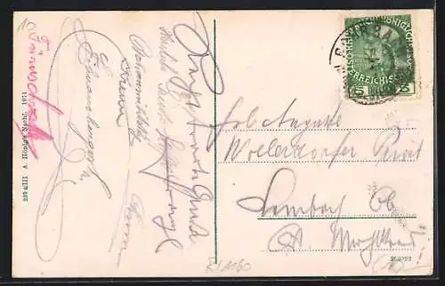 AK Rohrbach /Ob.-Ö., Totalansicht mit Kirche