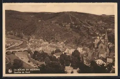 AK La Roche en Ardenne, Quartier du Nord