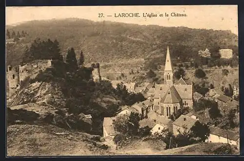 AK Laroche, L`église et le Château