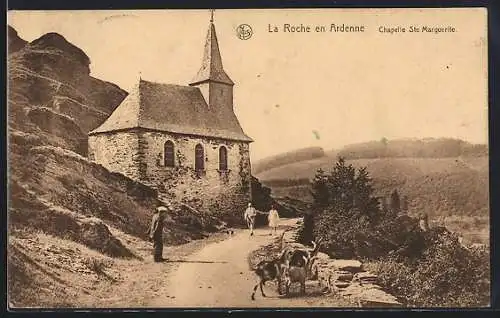 AK La Roche en Ardenne, Chapelle Ste Marguerite