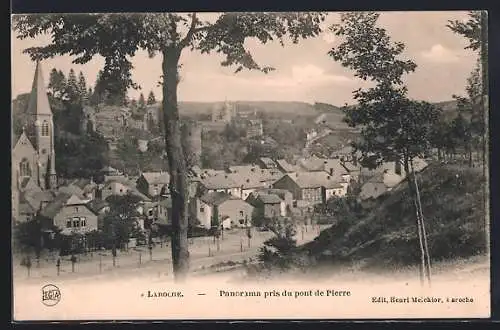 AK Laroche, Panorama pris du pont de Pierre