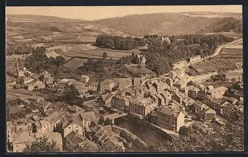 AK La Roche en Ardenne, L`Ourthe et Faubourg