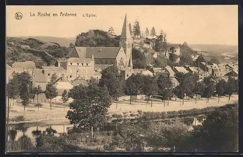 AK La Roche en Ardenne, L`Eglise