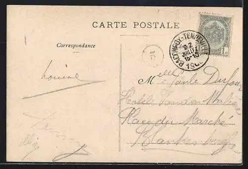AK Lavacherie-sur-Ourthe /Ardenne belge, Château de Sainte-Ode