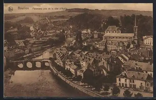 AK Bouillon, Panorama pris de la côte d`Auclin