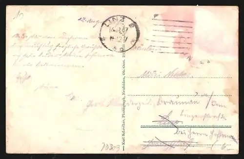 AK Neufelden /Mühlkreis, Teilansicht mit Kirche