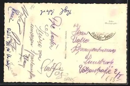 AK Attersee, Uferpartie mit Kirche