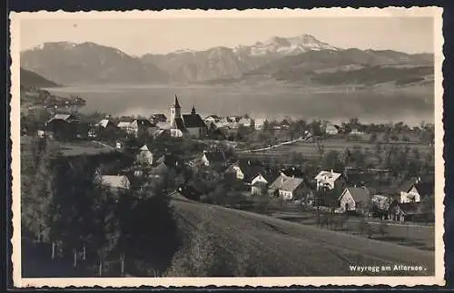 AK Weyregg a. Attersee, Gesamtansicht