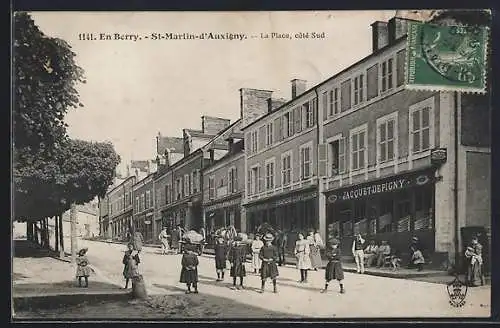 AK St-Martin-d`Auxigny, La Place, côté Sud