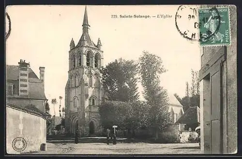 AK Sainte-Solange, L`Église
