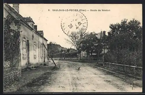 AK Saulzais-le-Potier, Route de Vesdun