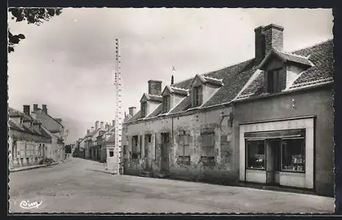 AK Saulzais-le-Potier, La Place du Marché