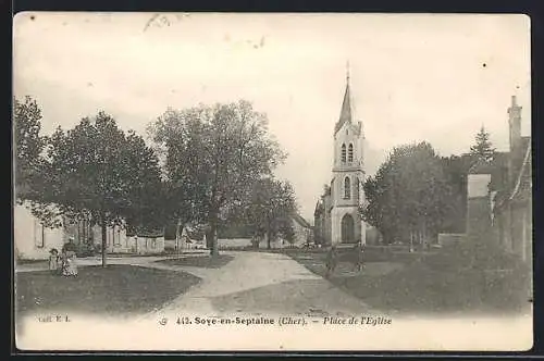 AK Soye-en-Septaine, Place de l`Église