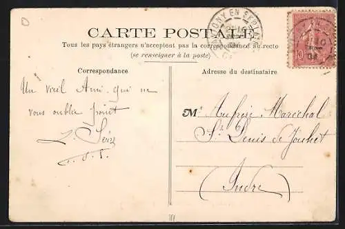 AK Soye-en-Septaine, Place de l`Église