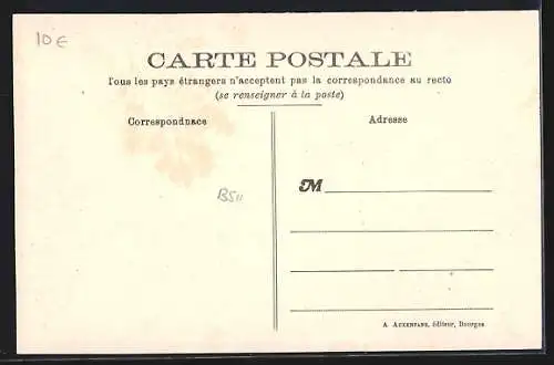 AK Savigny-en-Sancerre, Grande Rue et Rue Basse