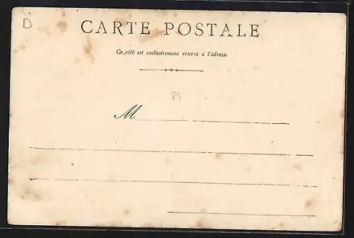 AK St-Florent, La Rue du Cimetière