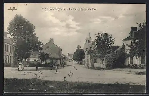 AK Villabon, La Place et la Grande Rue