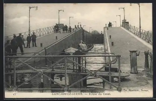 AK Saincaize-le-Guétin, Écluse du Canal