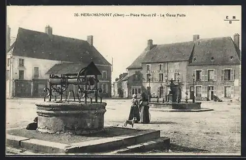 AK Henrichemont, Place Henri IV, Le Vieux Puits