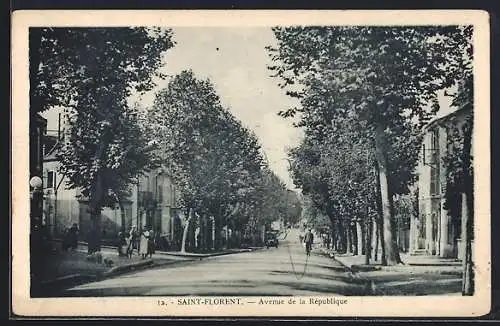 AK Saint-Florent, Avenue de la République