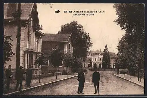 AK St-Amand-Montrond, Avenue de la Gare