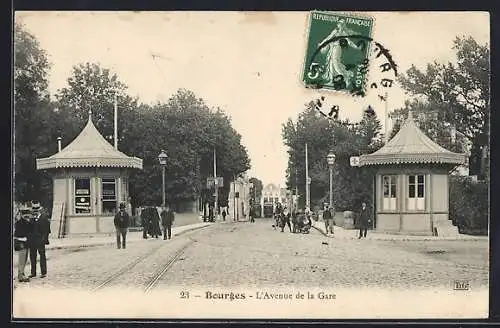 AK Bourges, L`Avenue de la Gare