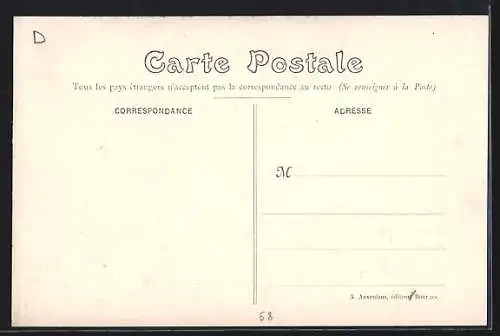 AK Ainay-le-Vieil, Place de l`Église