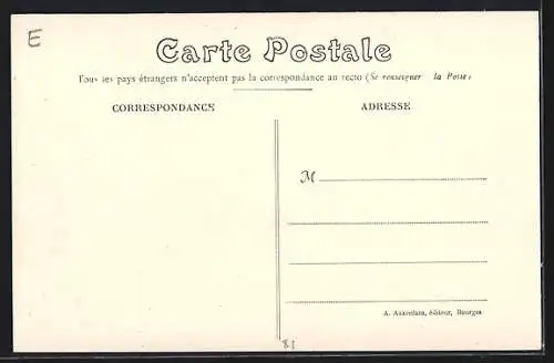 AK Arcay, Hôtel Pitaut et rue bordée d`arbres en Berry